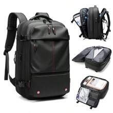 Zaino da viaggio uomo 17" Zaino per PC portatile Zaino a compressione sottovuoto Zaino business grande capienza Zaino per scuola e università Zaino espandibile per esterno Zaino commuter Borsa per libri Borsa scolastica Regali di Natale e Halloween Borsa sportiva laterale Regali di San Valentino Articoli essenziali da campeggio Borsa da palestra Borsa sportiva Adesivi Ritorno a scuola Borsa per spiaggia Regali di San Valentino Custodia per computer portatile La borsa dello sportivo Borsa weekend Zaini Viaggi Articoli essenziali - nero - Visualizzare 2