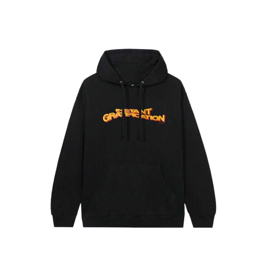 Anti Social Social Club IG Áo hoodie đen/đỏ - Bộ sưu tập SS21 ASSC - màu đen - Xem 1
