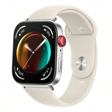 1 dây đeo silicon màu trơn thời trang dành cho cả nam và nữ có đầu nối kim loại, tương thích với đồng hồ thông minh Watch Fit 3, Watch Fit 4 và Watch Fit 4 Pro - Một cỡ - Xem 10