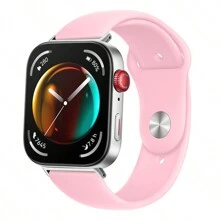 1 dây đeo silicon màu trơn thời trang dành cho cả nam và nữ có đầu nối kim loại, tương thích với đồng hồ thông minh Watch Fit 3, Watch Fit 4 và Watch Fit 4 Pro - Một cỡ - Xem 7