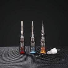 20 支/盒纹身针，（RL RS M1 RM 系列）一次性纹身针标准圆形背衬适合纹身艺术家和初学者人体艺术设计纹身用品