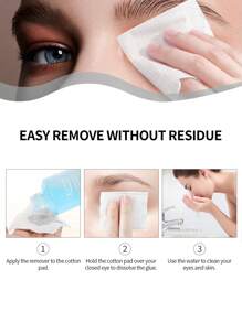 1pc 2-In-1 Waterproof Eyelash Glue (6ml), Suitable For Eyelash Extensions, Long-Lasting Strong Bonding, 48-72 Hours Single Lash Glue, Non-Irritating, Latex-Free, Suitable For DIY False Lashes At Home (Transparent Adhesive Layer And Transparent Sealing Layer) - White - View 8