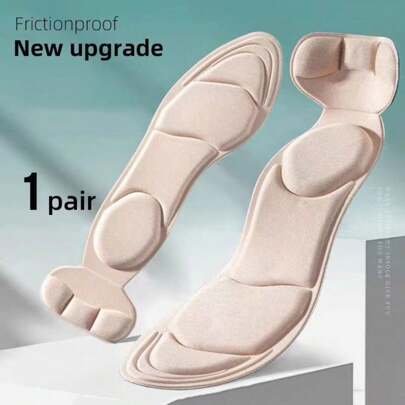 2-In-1 Memory Foam Shoe Insoles For High Heels, Women's Non-Slip Inserts,Shoes And Boots Accessories