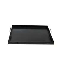 PLANCHA  FIERRO COMAL  40cm x 40cm - Negro - Ver 2