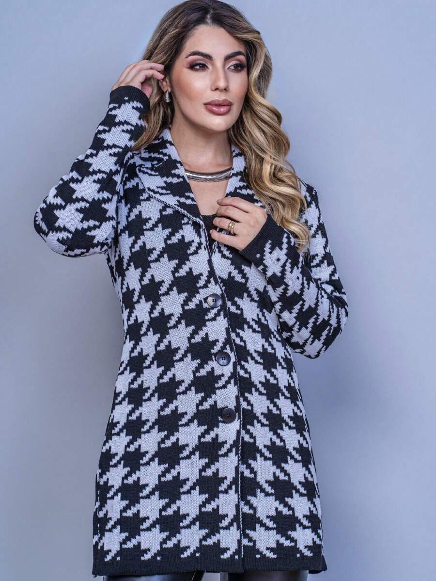 Women Cardigans - 黑色 - 查看 1