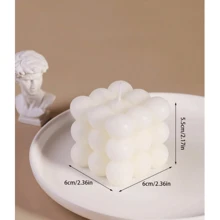1 pieza Vela de aromaterapia mini sin humo bola de aromaterapia decoración del hogar y dormitorio, aromaterapia de burbujas, Halloween, otoño, festivales, Navidad, invierno, vacaciones, regalos