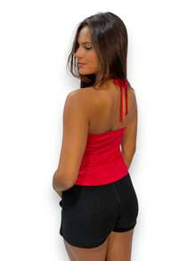 Women Tank Tops & Camis - Đỏ - Xem 2