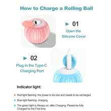 Đồ chơi bóng lăn điện tương tác cho mèo - Chuyển động tự động và thông minh, lý tưởng cho mèo con và mèo hiếu động - Đồ chơi thú cưng giải trí và kích thích. - Nhiều màu - Xem 6