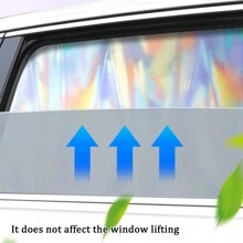 Magnetyczna osłona przeciwsłoneczna do samochodu w kolorze laserowym, nieprzezroczysta letnia zasłona okienna z izolacją termiczną w kolorze tytanowo-srebrnym, opcjonalnie: 1 szt. Czarna/srebrna strona kierowcy, 1 szt. Czarna/srebrna strona pasażera, 1 szt. Czarny/srebrny tył.