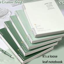 1pc Easy-To-Flip Notebook With Detachable Pages, Non-Skid Surface, Simple Fresh Style, B5 Spiral Notebook For Students Preparing For Postgraduate Entrance Examination