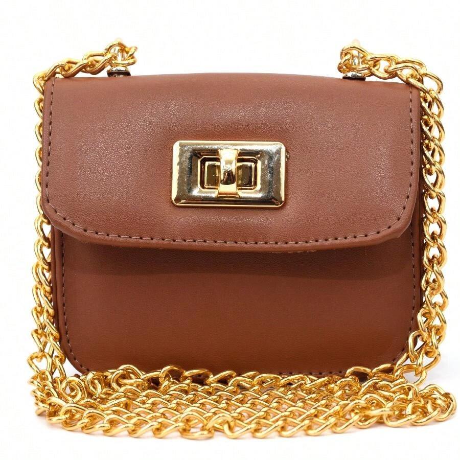 Women Clutches - 駝色 - 查看 1