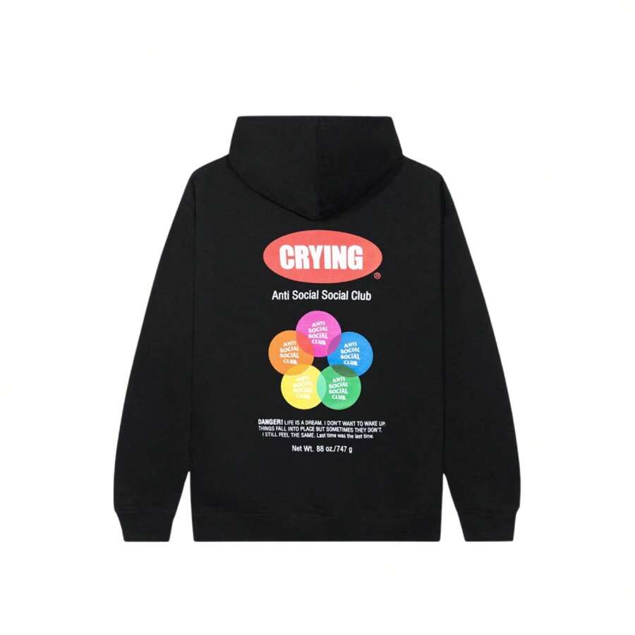 Anti Social Social Club Toy With Me Black Hoodie - FW21 Collection ASSC - Black - View 1