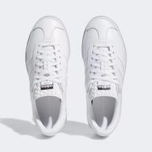 Adidas Originals Triple White Gazelle Bold, zapatilla deportiva Gazelle informal para mujer - Blanco - Ver 7