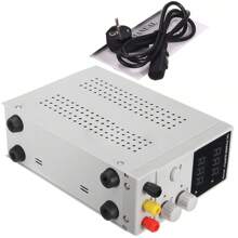 Laboratory Power Supply, 0-30V 0-10A DC Power Supply Adjustable Direct Current Supply, Adjustable Power Supply With LED Display, Power Supply Current Measuring Devices, Stabilized Switching Power Supply