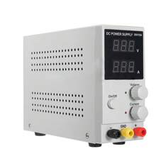 Laboratory Power Supply, 0-30V 0-10A DC Power Supply Adjustable Direct Current Supply, Adjustable Power Supply With LED Display, Power Supply Current Measuring Devices, Stabilized Switching Power Supply