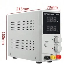 Laboratory Power Supply, 0-30V 0-10A DC Power Supply Adjustable Direct Current Supply, Adjustable Power Supply With LED Display, Power Supply Current Measuring Devices, Stabilized Switching Power Supply