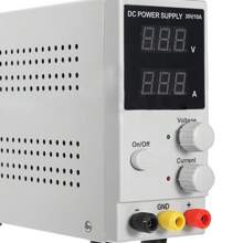 Laboratory Power Supply, 0-30V 0-10A DC Power Supply Adjustable Direct Current Supply, Adjustable Power Supply With LED Display, Power Supply Current Measuring Devices, Stabilized Switching Power Supply