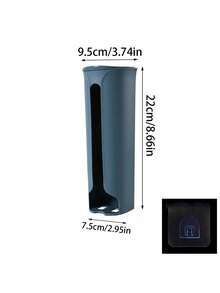 1 cái Giá để túi nhựa, Hộp đựng đồ lót treo tường, Hộp đựng túi đựng rác gia đình tự dính, Cho nhà bếp, phòng khách và nhà hàng, Đồ tổ chức và lưu trữ gia đình, Nhà - Nhiều màu - Xem 3