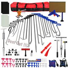TOPNEW Paintless Dent Repair Rods Kit PDR Tools Repair Hammer LED Double Stripe Line Board 21pcs Rods For Car Auto Dent Hail Damage Removal Kit - Multicolor - View 1