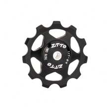 Polea guía del desviador de acero ZTTO, rueda de jockey de bicicleta de MTB / carretera con rodamiento de acero de 11T / 13T aleación de aluminio CNC AL7075, disponible en 4 mm / 5 mm / 6 mm