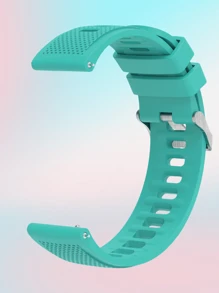 A Universal Quick Release Dot Pattern Silicone Watch Strap With Interface Sizes Of 20mm And 22mm,22MM - Multicolor - View 6