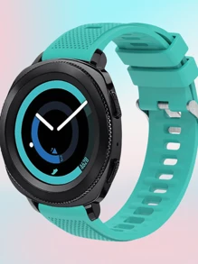 A Universal Quick Release Dot Pattern Silicone Watch Strap With Interface Sizes Of 20mm And 22mm,22MM - Multicolor - View 5