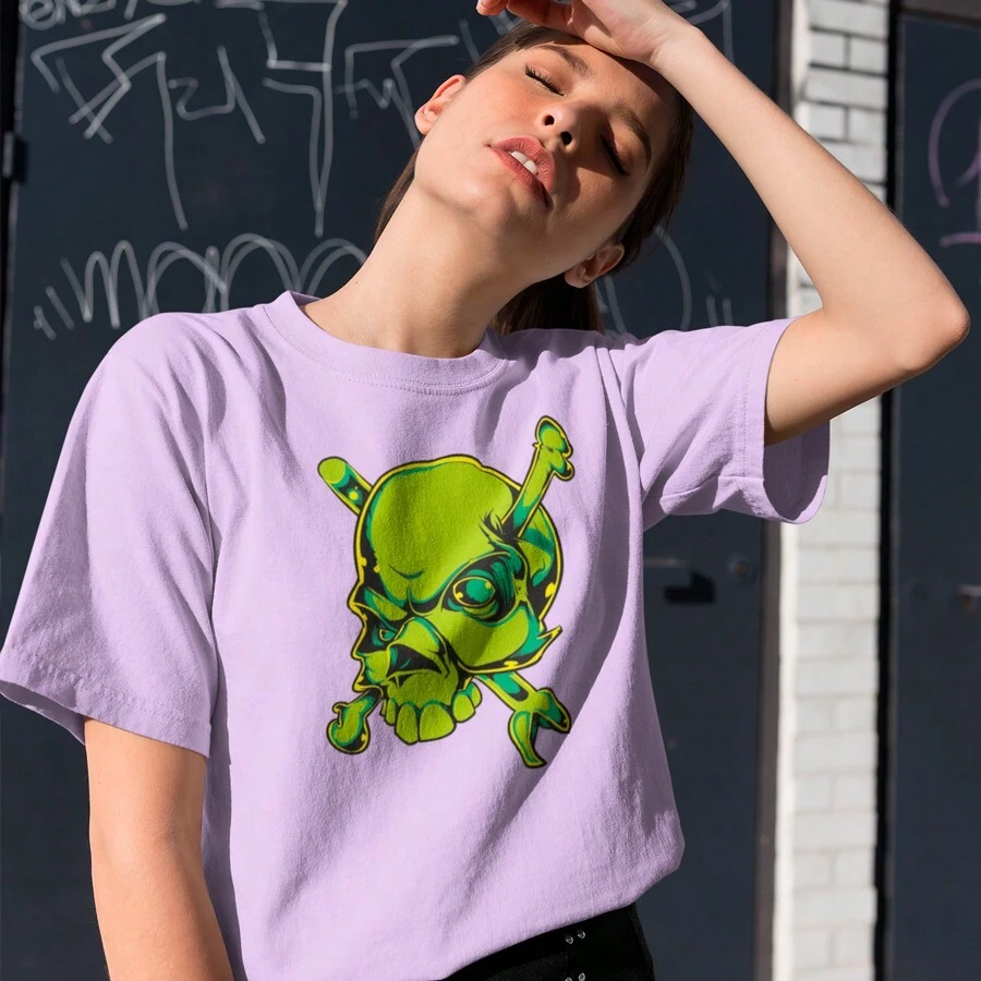 Women T-Shirts - 紫色 - 查看 1