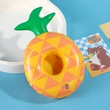 1pc Floating Inflatable Cup Holders Beverage Coasters, Inflatable Floating Cup Holder, Swimming Pool Beverage Coaster, Mini Floating Cup Holder, Summer Swimming Pool Party Decoration