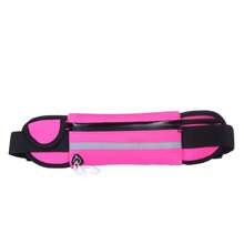 1 pieza Riñonera impermeable, para correr/hacer ejercicio, con compartimento para teléfono, llaves, billetera, diseño unisex para decoración del hogar de otoño - Multicolor - Ver 8