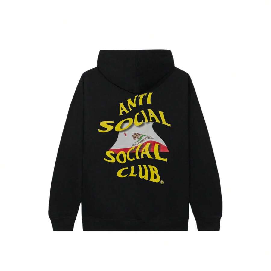 Anti Social Social Club 加州黑色连帽衫 - SS21 系列 ASSC - 黑色 - 查看 1