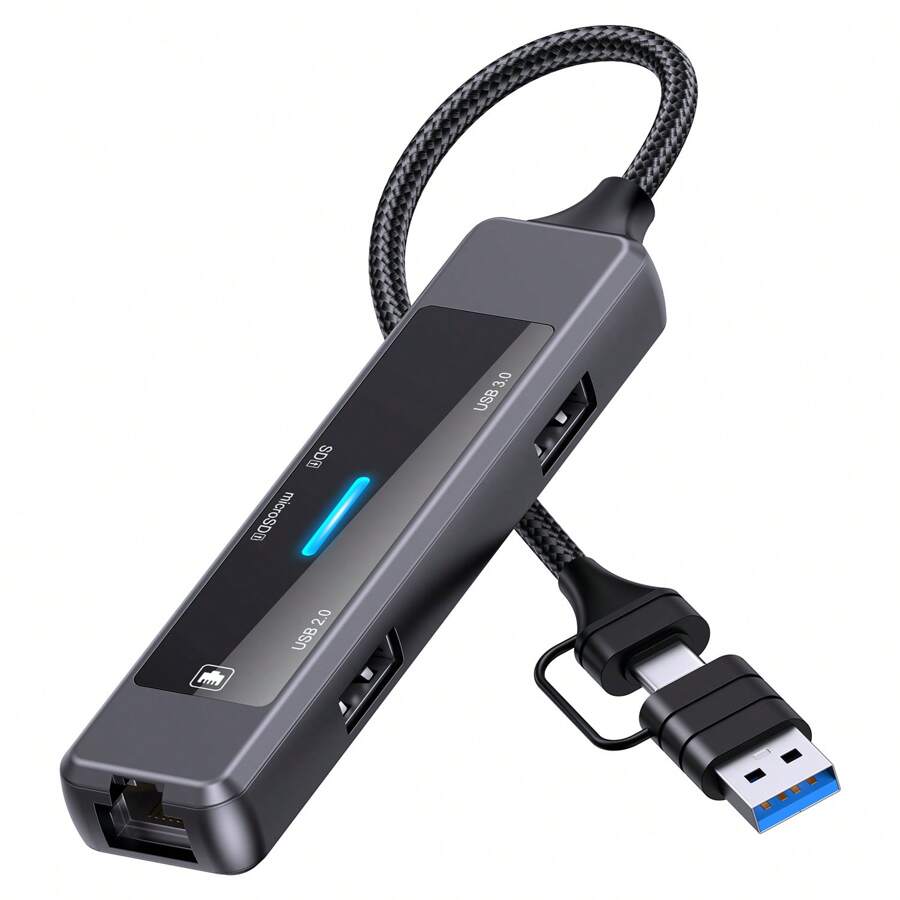 USB 3.0 TypeC 5In1 High Speed Data Transfer External Device