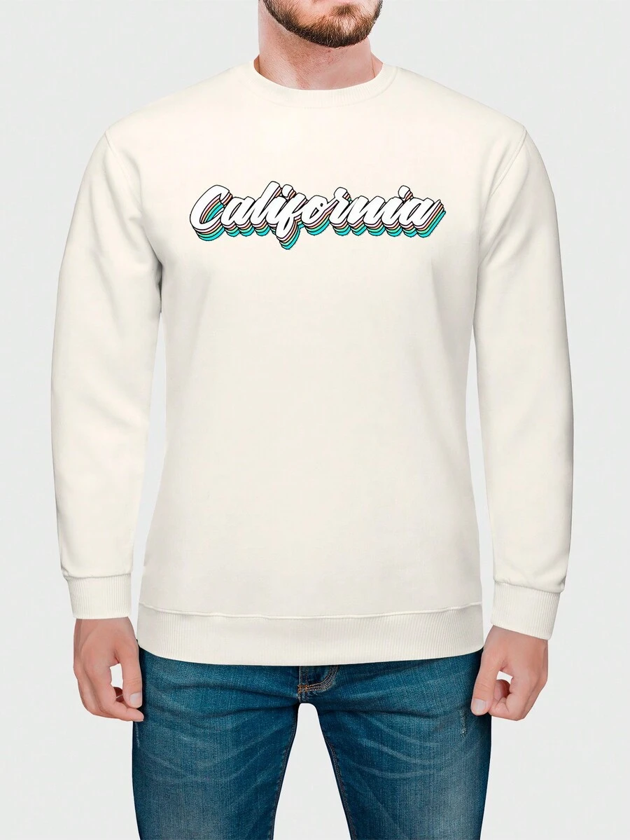 Men Hoodies - Màu be - Xem 1