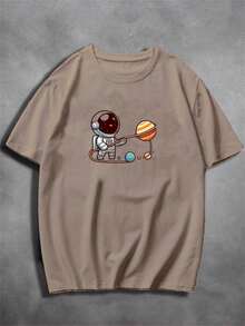 Men T-Shirts - Màu be - Xem 1