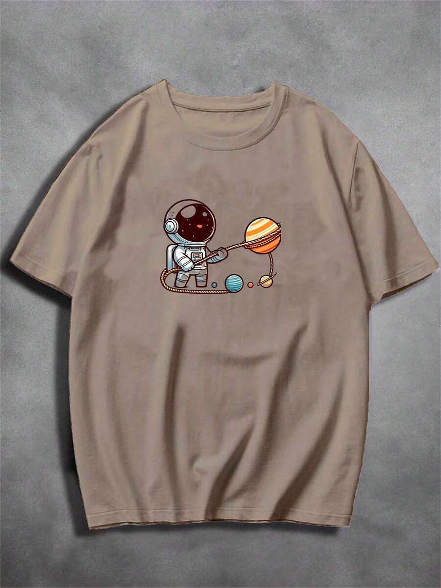 Men T-Shirts - Màu be - Xem 1