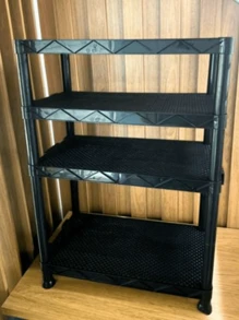 Storage Shelves & Racks - 黑色 - 查看 1