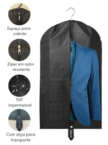 Vỏ bọc quần áo Trang trí Halloween Trang phục Halloween Trang trí mùa thu Trang trí lễ hội - màu đen - Xem 2