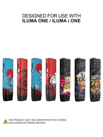 适用于 IQOS ILUMA ONE / ILUMA I ONE 的 1 件装防摔保护套，适用于 Iqos Iluma I One，兼具装饰性和时尚感，表面采用动物纹 PU 皮革，可作为礼品赠送，提供全面保护、减震和防滑功能。