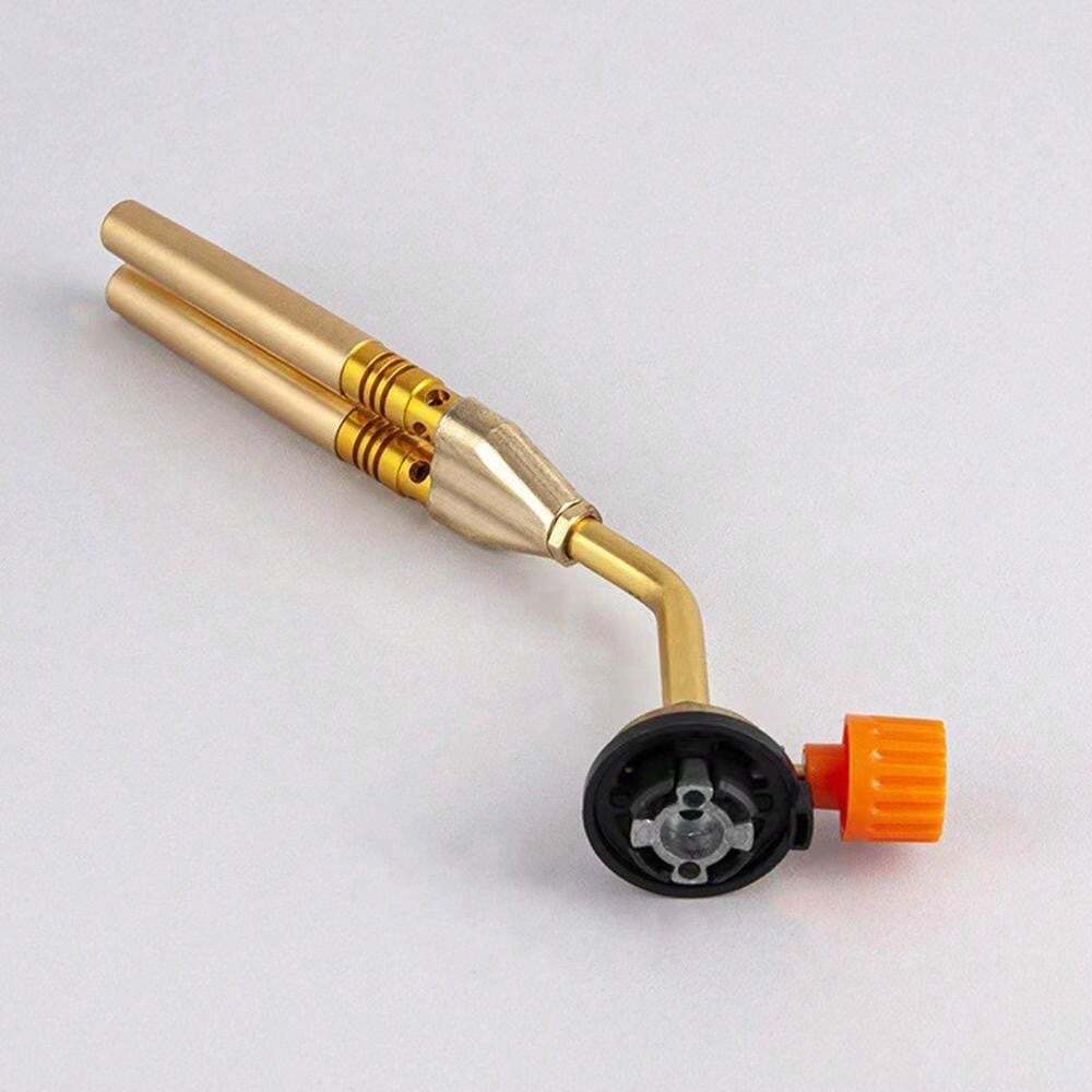 Copper Double Tube Gas Welding Torch For Air Conditioner Refrigerator