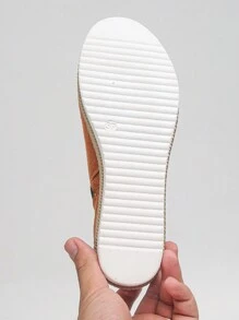 Fashionable Solid Color Wedge Heel Women's Ankle Boots - Yellow - View 6