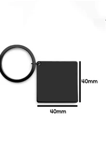 1pc Keychain, Commemorating The Day You Became My Dad, The Day You Became My Grandpa, The First Father's Day Gift For Dad, New Dad Gift, Children's Gift For Dad. Comes With Gift Box, Durable, Customizable, Colorful, Cute, Fun, Millennium Style, Fashionable, Unisex, Casual, Customizable, Personalized, One-Of-A-Kind, Ideal Gift For Him Or Her - Style 1 - View 2