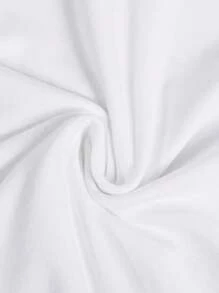 Camiseta Casual De Moda De Manga Corta Con Patrón De Oso Para Hombre, Ajuste Regular, Para Verano - Blanco - Ver 6