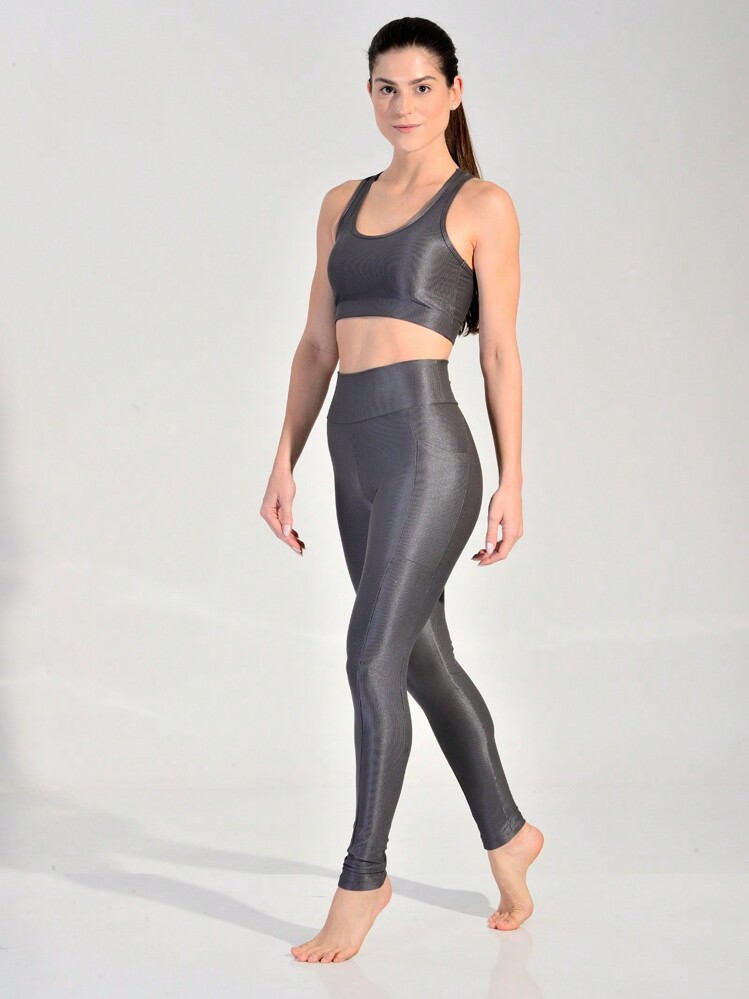 Women Sports Sets - Màu xám đen - Xem 1