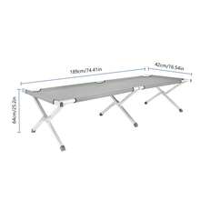 74.41 X 25.20 X 16.54 Inches Portable Folding Camping Cot With Carrying Bag Army Green, Ultralight Folding Tent Camping Cot Bed, Portable Compact For Outdoor Travel, Base Camp, Hiking, Mountaineering, Lightweight Backpacking.