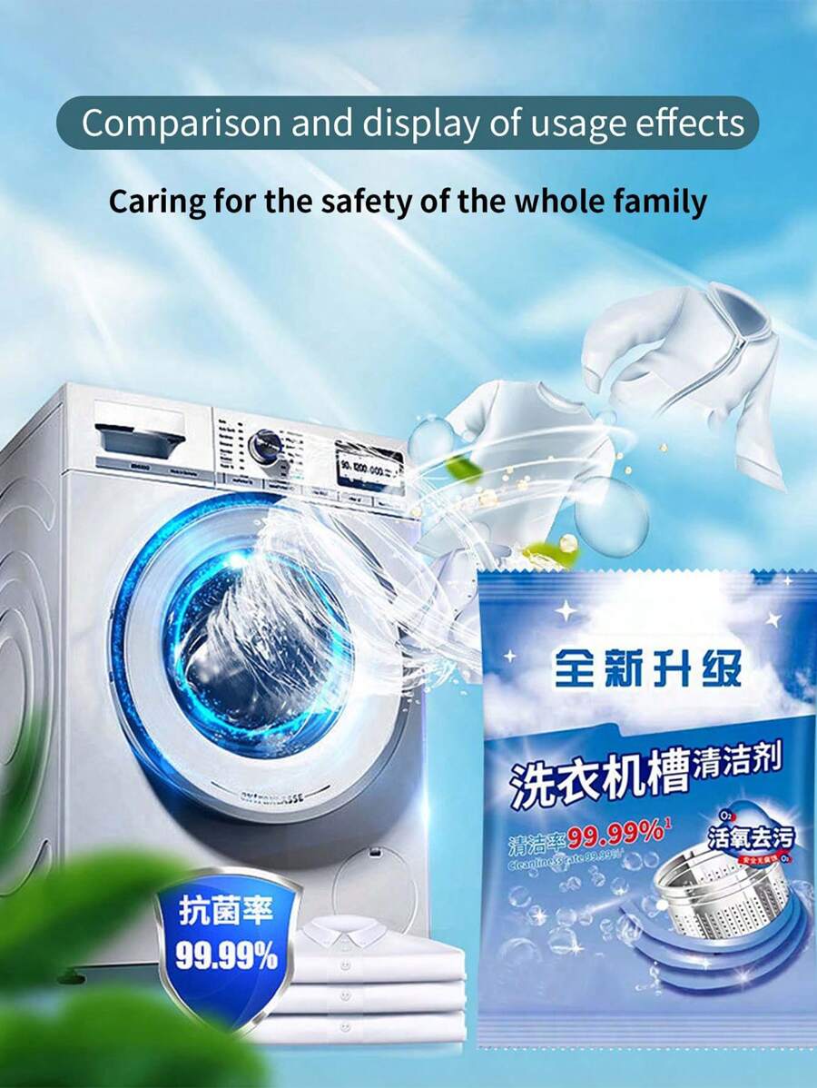 1pc Household Washing Machine Tank Cleaner, Automatic Washer Deodorant