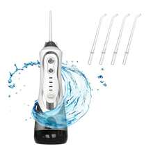 300ml Large Water Tank Dental Water Flosser, Waterproof Pulsed Rinsing, Portable Oral Irrigator, Home Ultrasonic Electric Teeth Cleaner - Multicolor - View 2