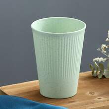 5个装小麦秸秆杯塑料杯不易破碎饮水杯可重复使用洗碗机友好型水杯（多色） - 彩色 - 查看 12