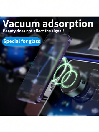 AmSengo 2025热销产品真空吸附升级吸力无线充电器车载手机支架手机支架适用于 17 16 15 14 13 12