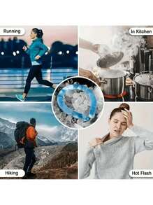 Cooling Ring Ice Collar Neck Ice Pack Neck Ice Ring Cold Collar Summer Cooling Device - Multicolor - View 2