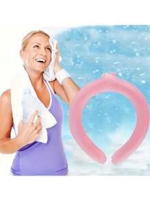 Cooling Ring Ice Collar Neck Ice Pack Neck Ice Ring Cold Collar Summer Cooling Device - Multicolor - View 3