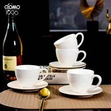 QOMO-1996 QOMO 16/20/24/36/48-Piece White Dinnerware Set, Service For 4/6/8, Dining Set - 白色20個 - 查看 5